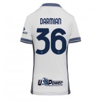Fotbalové Dres Inter Milan Matteo Darmian #36 Dámské Venkovní 2024-25 Krátký Rukáv